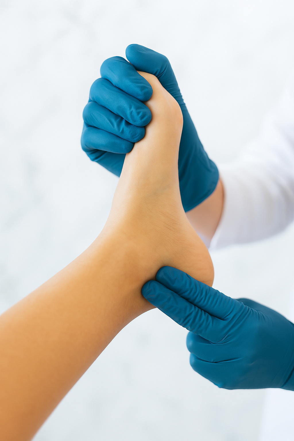 Podiatrie - vyšetření nohy a analýza chůze pro zdravé chodidla